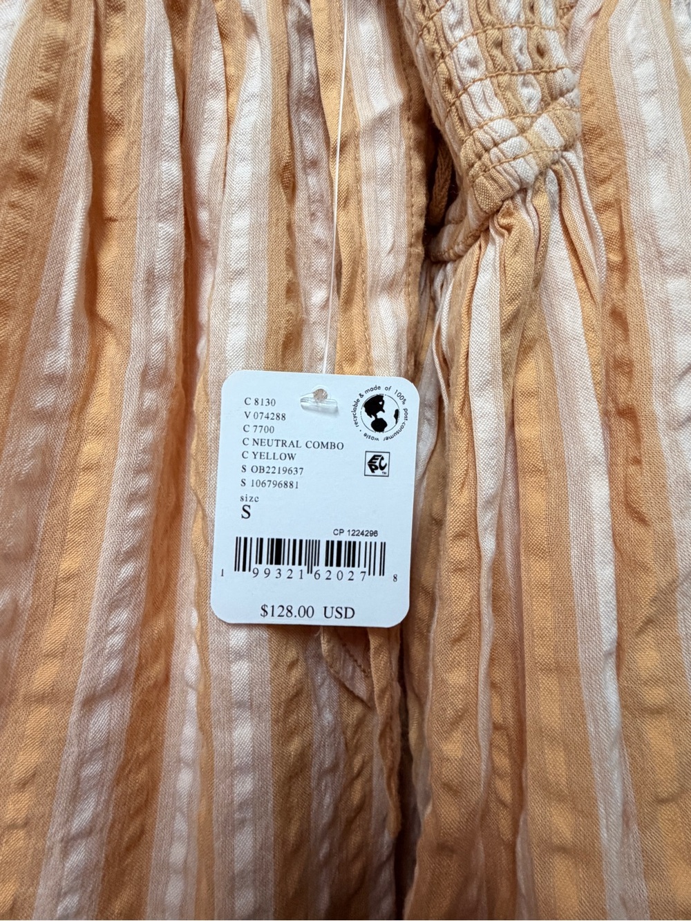 Free People Laurel Plaid Mini Dress in Neutral Combo - Picture 5 of 6